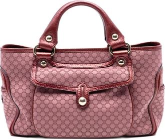 Celine 2016 Macadam Canvas Boogie handbag - Roze