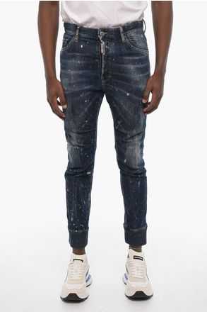 Dsquared2 Regular-Fit Acid-Wash Jeans size 50