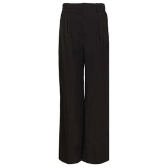 Durazzi Milano Pantalone Loose - female - Durazzi Milano - Wide Trousers - Black - S - Trousers