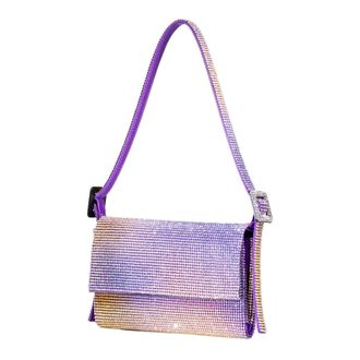 Benedetta Bruzziches Vittissima La Petite Bag - Dames - Schoudertassen - Veelkleurig - ONE Size - Satijn - Tassen