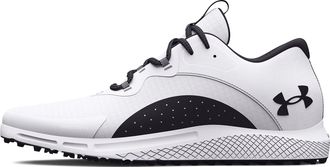 Under Armour Charged Draw 2 Spikeless Golf White Black 3026399-100
