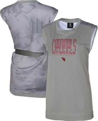 Outerstuff Womens Gray Arizona Cardinals No Sweat Tank Top at Nordstrom, Size Xx-Large
