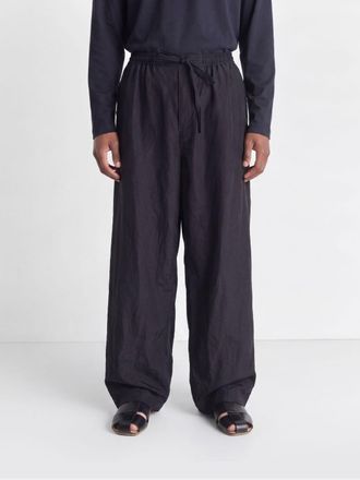 Christophe Lemaire Pantaloni con coulisse in viscosa
