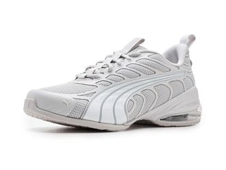 Puma Voltra Cross Training Shoes Womens Cross Training Shoes Feather Gray/Puma White/Puma Silver : 10.5 B - Medium, Textile