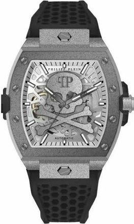 Philipp Plein The Skeleton Frosted - Heren - Accessoires - Grijs - Maat: ONE Size