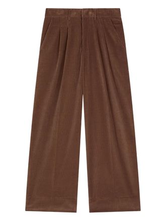 Dondup Eloise pleated trousers - Brown