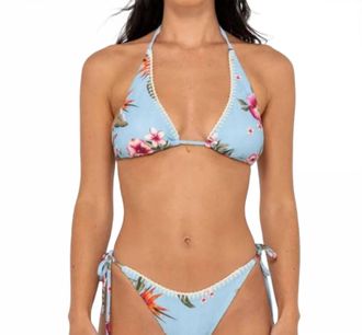 Rusty Kehlani Halter Bikini Top In Kehlani Print