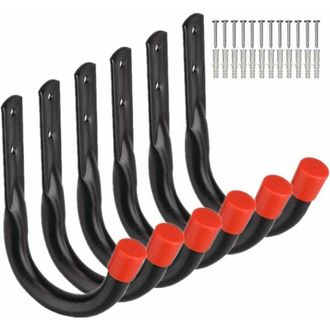 OEM Ganchos De Almacenamiento Resistentes Para Garaje, Ganchos Universales En Forma De U Para Montaje En Pared, Ideales Para Colgar Bicicletas, Sillas, Es
