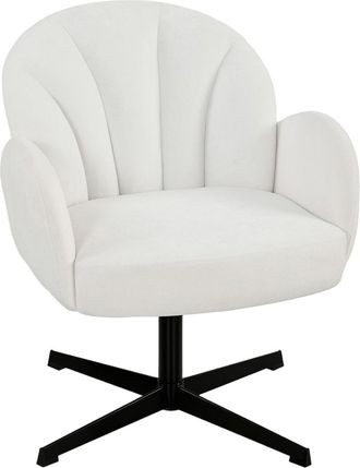 HOMCOM Sill&oacute;n de sal&oacute;n 64.5x68x80 cm crema