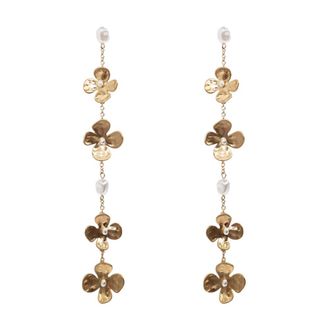 Cult Gaia Lucky Oorbellen - Dames - Oorbellen - Geel - ONE Size - Accessoires