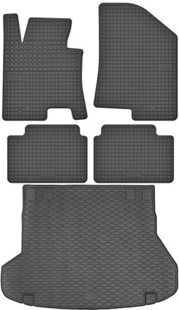OEM Juego De Alfombrillas De Goma Para Kia Ceed Ii Sw Kombi (2012-2018) - Alfombrilla Para Maletero