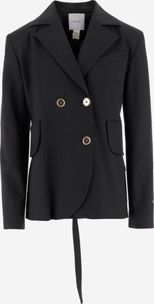 Patou op maat gemaakte jas met wollen riem