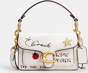Coach Tabby Bag 12 With Sketch Print