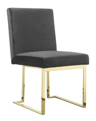 Pangea Home Set Of 2 Gold Dexter Side Chairs