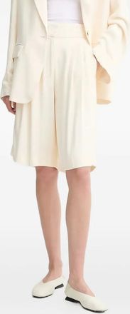 Day Birger Et Mikkelsen Shorts sartoriali con pieghe - Giallo