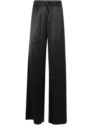 Marine Serre Satin Drawstring Trousers