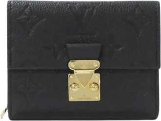 Louis Vuitton Pre-owned Wallets, female, Black, Size: ONE SIZE Pre-owned Bi-fold Wallet