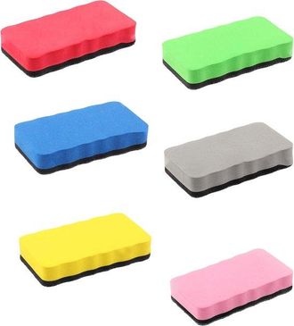 OEM Borrador Magn&eacute;tico Para Pizarra Blanca, Borrador Magn&eacute;tico En Seco Con Almohadilla De Fieltro, Apto Para Ambas Caras De Pizarras Blancas, Cristal