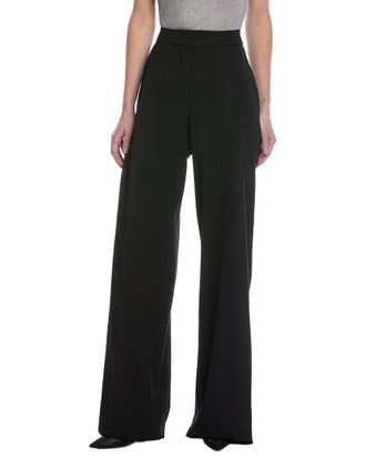 Oscar De La Renta Oscar De La Renta Woven Wool-Blend Pant