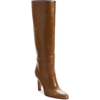 Chlo&eacute; Eve Knee High Boot in Dark Khaki at Nordstrom Rack, Size 8Us / 38Eu
