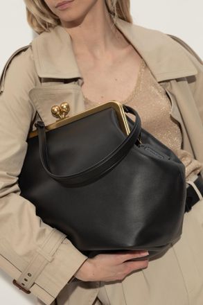 Coach Leather Bag, Womens, Black