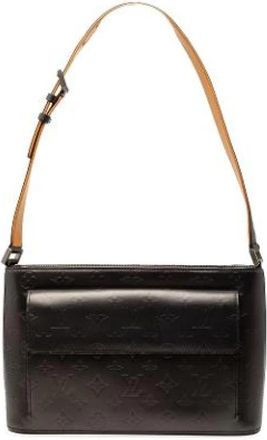 Louis Vuitton Tweedehands Canvas Louis Vuitton tassen - Dames - Vintage Schoudertas - Grijs - ONE Size - Vintage