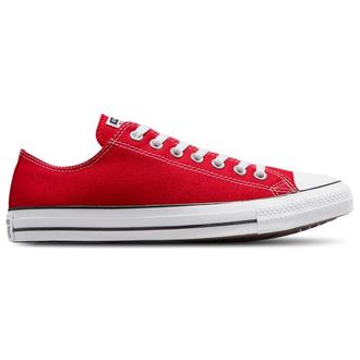 Converse Mens All Star Low Top - Shoes Bright Red/White Size 10.0