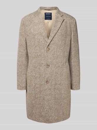 Mc Neal Regular Fit Mantel mit Woll-Anteil in Beige, Gr&ouml;&szlig;e XXXL