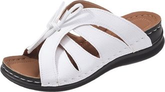 Generic Womens Mules with Heel, Pumps, Womens Orthopaedic Shoes, Wedge Sandals, Summer Sandals, Peep Toe Summer Shoes, Non-Slip Slippers, Elegant Slippers, Sl