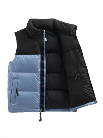 The North Face Womens 1996 Retro Nuptse Vest In Blue
