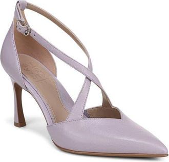 Naturalizer Angelina Ankle Strap Pointed Toe Pump in Helio Lilac at Nordstrom, Size 6.5