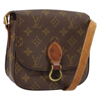 Louis Vuitton Pre-owned Cross Body Bags, female, Brown, Size: ONE SIZE Pre-owned Vintage Monogram Shoulder Bag
