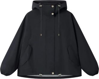 Mackintosh Giacca Skye con coulisse - Nero