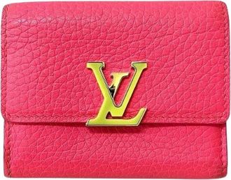 Louis Vuitton Pre-owned Wallets, female, Pink, Size: ONE SIZE Pre-owned Leather Wallet