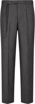 White Sand Kostuumbroek - Heren - Nette broeken - Grijs - S - Polyester - Broeken