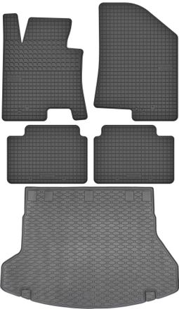 OEM Hyundai I30 Ii Sw Kombi De 2012 A 2017. Juego De Alfombrillas De Goma Para Coche Y Alfombrilla Para Maletero