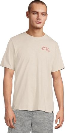 Hurley Thank You Slub Short Sleeve Mens T Shirt Bone : 2XL, Cotton/Polyester