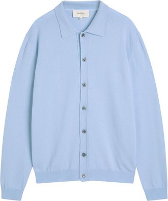 Second/Layer Frankie Wool-blend Cardigan - Blue - 52 (IT52 / XL)