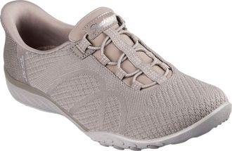 Skechers Slip-ins: Breathe-Easy - Knitty Waves Womens Trainers 100762 TPE, TPE Taupe, 4 UK