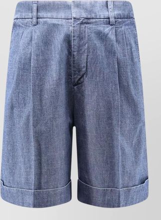 Valentino denim chino shorts