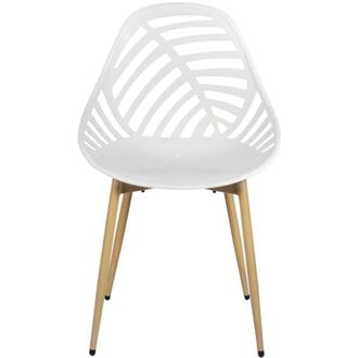 OEM Silla De Jard&iacute;n Leaf Blanca