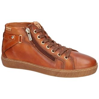 Pikolinos Lanzarote W7B - Dames - Veterlaarzen - Bruin - 39 EU - Leer - Schoenen