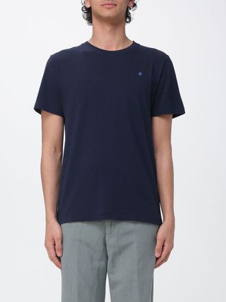 Brooksfield T-shirt a girocollo in cotone con logo Brooksfield