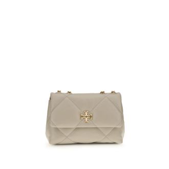 Tory Burch Beige Calf Leather Bos Taurus Shoulder Womens Bag