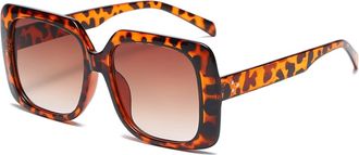 Generic Large Frame Street Shooting Men and For Women Shading Sunglasses Outdoor Vacation Beach (Color : A, Size : Medium)