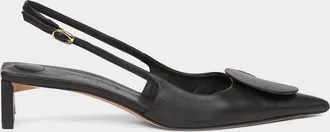 Jacquemus Regalo Leather Slingback Pumps