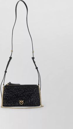Pinko love bag calf leather shoulder bag