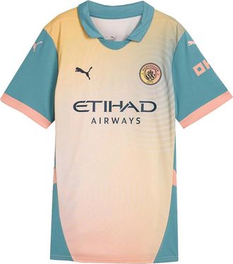 Puma (WMNS) Puma Manchester City 24/25 Fourth Replica Jersey Yellow 775141-04