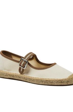 Lands End Mary Jane Espadrille Flats in Natural at Nordstrom, Size 11