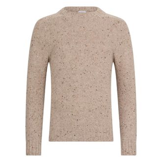Malo Heren, Truien, Beige, Maat: 4XL Kasjmier